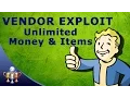 Fallout 4 Vendor Glitch Exploit - Steal all Caps and Items From Venders PS4 Xbox PC