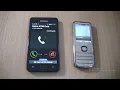 Over the Horizon Incoming call \u0026 Outgoing call at the Same Time Samsung Galaxy S2 black +Nokia 6700