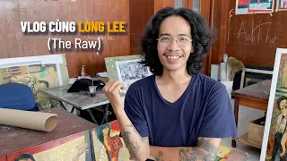 Vừa là hoạ sĩ sơn mài vừa viết nhạc - vlog cùng Long Lee ban nhạc The Raw