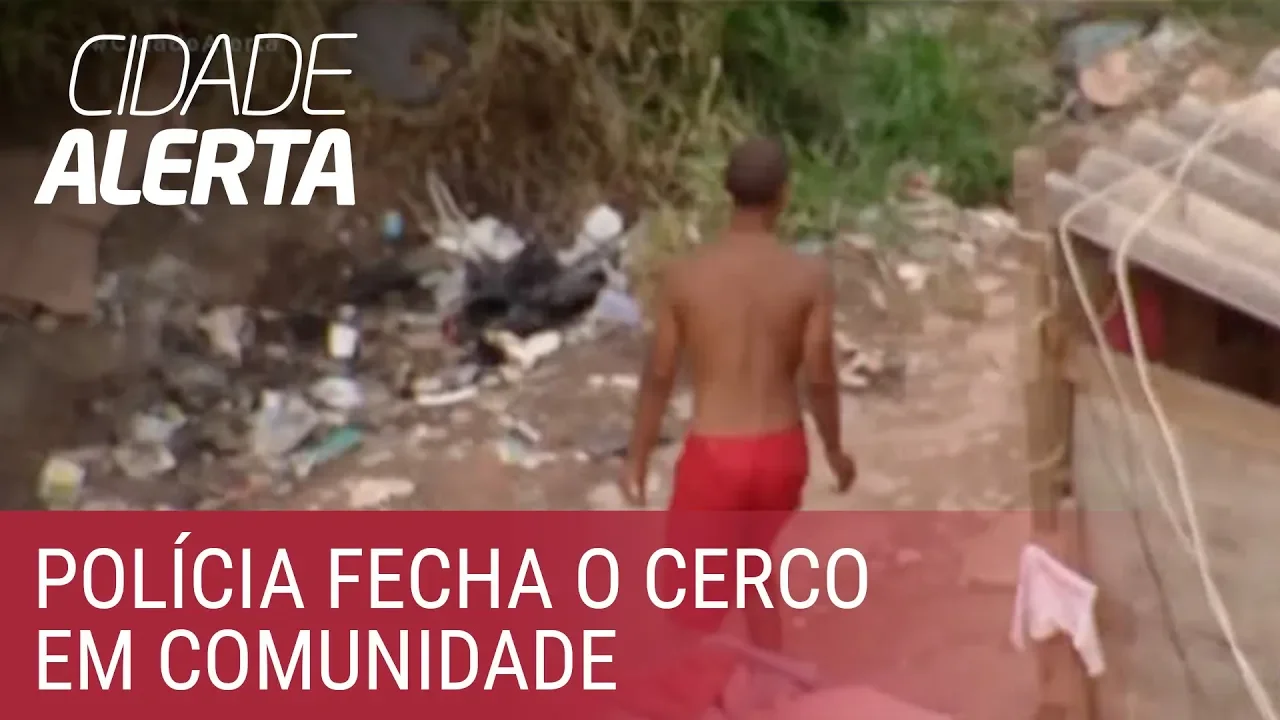 Cidade Alerta acompanha cerco da polícia a suspeitos na Grande SP