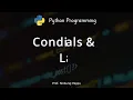 Conditional Statements Loops in Python Programming for Beginners - Eng Hindi