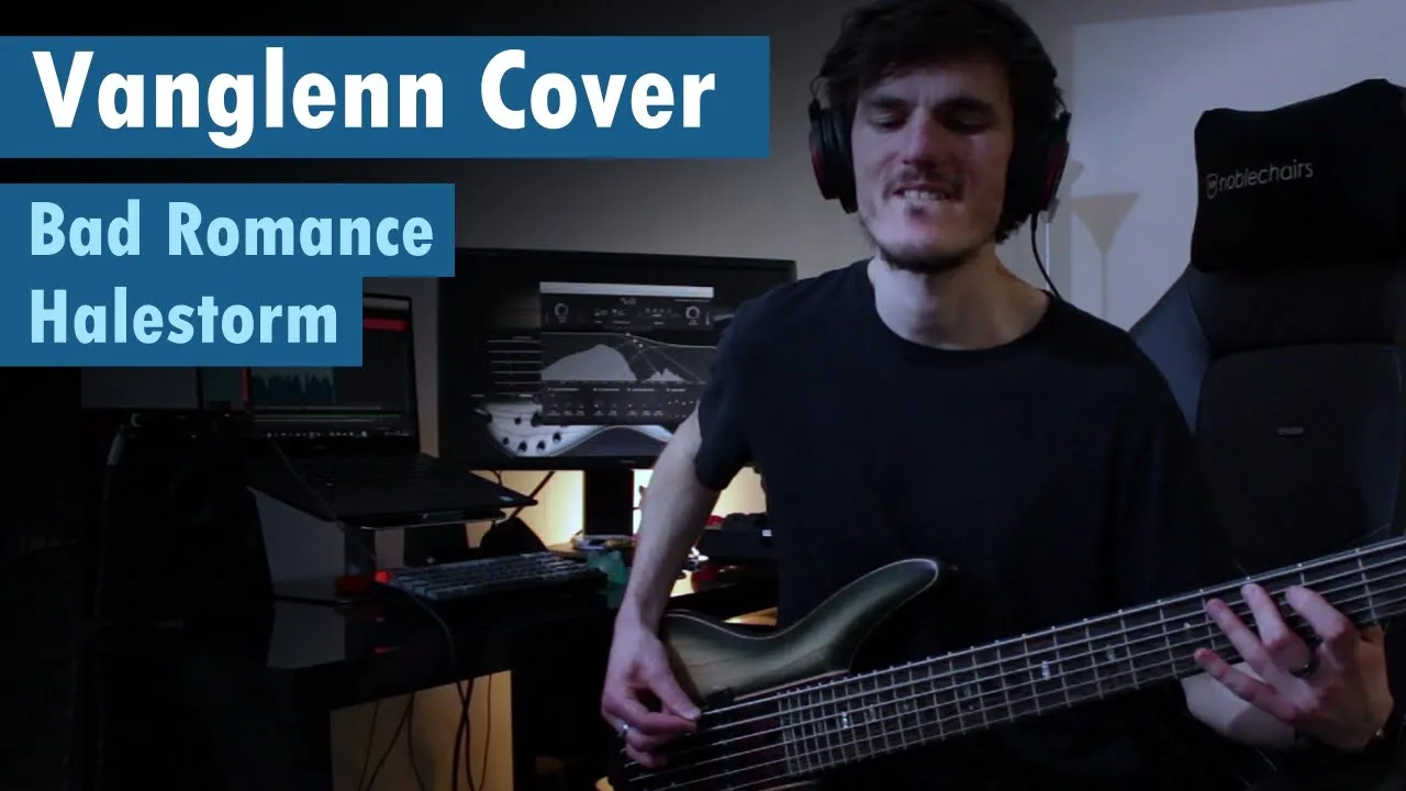 Halestorm - Bad Romance | Vanglenn bass cover