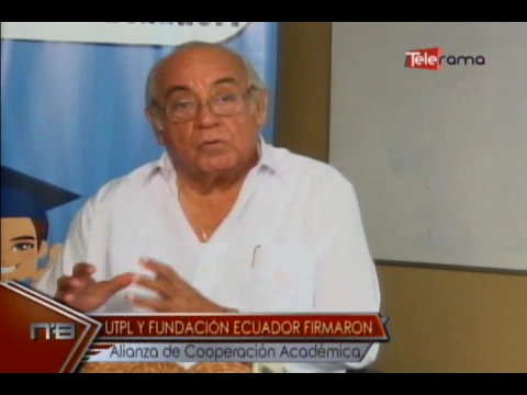 UTPL y Fundación Ecuador firmaron Alianza de Cooperación Académica