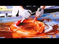 Download Lagu Thai Cotton  Angle Hair Candy Crepe (Roti Sai Mai) Thai Dessert - Thai Street Food | Tasty Street