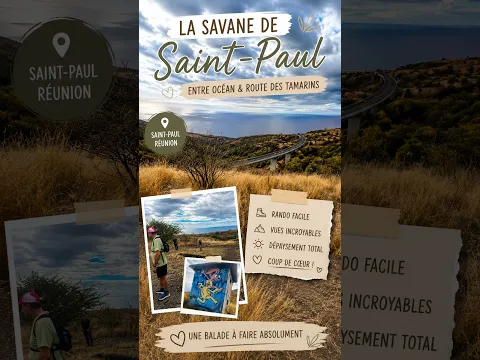 LA SAVANE DE SAINT-PAUL 😍 | Une randonnée facile… mais on s’est PERDUS ! 😂😂😂