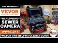 VEVOR Sewer Camera - Review Clearing a Clog