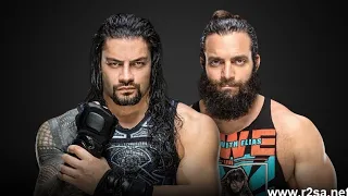 WWE2K19 مباراة بين رومان رينز ضد الايس 