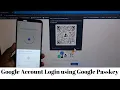 How to use Google Passkeys - Login to your Google Gmail Account not entering password everytime