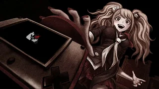 Animated Junko Enoshima Danganronpa Wallpaper