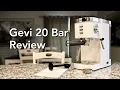 Gevi 20 Bar Home Espresso Machine Review Test