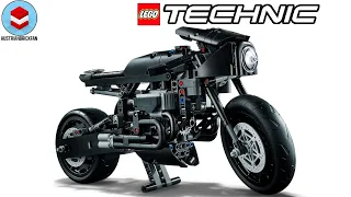 LEGO Technic 42155 The Batman : Batcycle - LEGO Speed Build Review