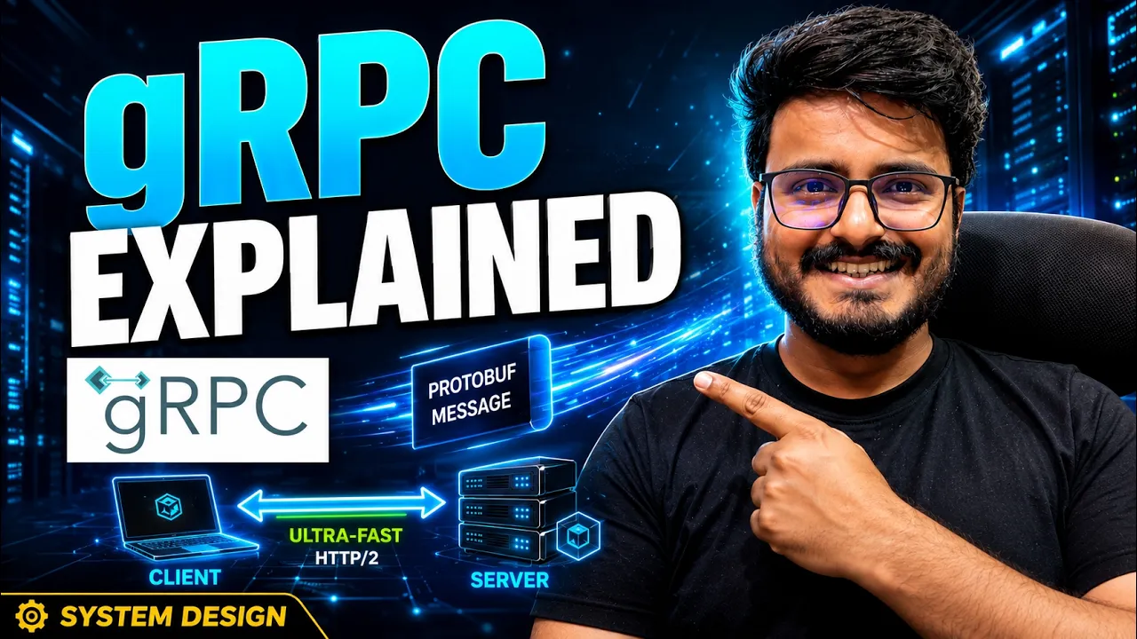 L10. gRPC Explained with Hands-On Demo (System Design)