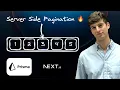 Server-side Pagination with NextJS 13 Server Actions