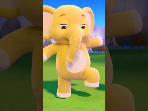 An Elephant Goes Stomp Stomp Stomp | Animal Dance Party Song | NuNu Tv Nursery Rhymes & Kids Songs