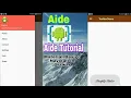 Android AIDE Studio Navigation Drawer Tutorial Part No 1
