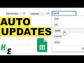 Create Dependent Drop-down Lists in Google Sheets