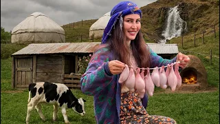 From Sheep To Cheese The Coolest Farm Journey IRAN NOMADIC LIFE 