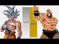 Goku VS Nappa POWER LEVELS - Dragon Ball Ball Ball