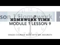 Eureka Math Homework Time Grade 4 Module 1 Lesson 9