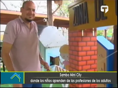 Sambo Mini City donde los niños aprenden de las profesiones de los adultos
