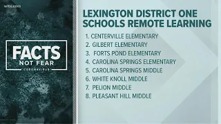 Lexington One now has 8 schools in remote learning