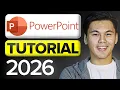 Powerpoint Full Tutorial for Beginners 2026 Step by Step