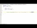 159 Default Access Modifier with Package in Java Programming Hindi