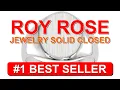 Roy Rose Jewelry Solid Closed Back Signet Ring Round Shape Custom Personalized - B0746BPXWW