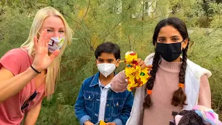 We Buy Gifts For A WHOLE CAMP Of Refugees!