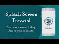 Android Splash Screen With Android Studio