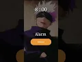 Satoru Gojo alarm