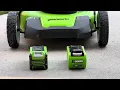 Greenworks 40V rechargeable battery compatible replacement