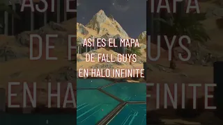 Así es el mapa de FALL GUYS en HALO Infinite #short #fallguys #halo #haloinfinite