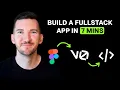 Build a fullstack app in 7 minutes with v0 Figma to code