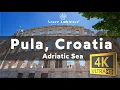 Download Lagu Pula, Croatia: 4K HDR Tour Of Ancient Roman Sites And Scenic Streets | Azure Ambience
