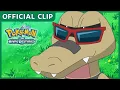 Krokorok Loses Its Sunglasses Pokemon BW Rival Destinies Clip