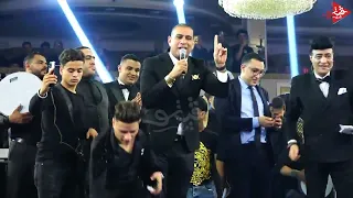 لحظه وصول المدرسه محمود الليثي اكبر فرح في المنصوره فرحه خالد شلبي افراح البياع والفكهاني 