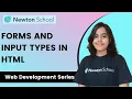 Form and Input Types in HTML Web Development Series