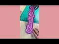 DIY Viral Card Stock Name Tag Free Font Cricut Design Space Step-By-Step
