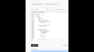 Solutions for Problem code - VCOUPLE