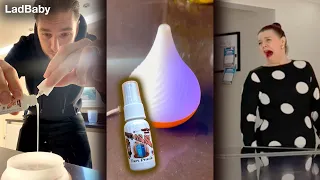 putting fart spray in mums air diffuser prank 