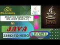Practice question on loop part 2 in Java Lec - 19 Java RS ACADEMY AKTU