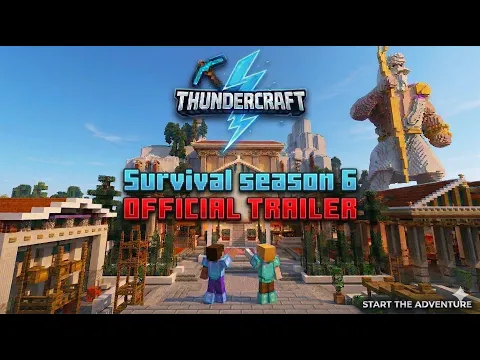 Minecraft server video for Thunder Craft