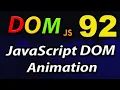 JavaScript HTML DOM Animation