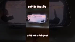 Day in the life on a sailboat #sailing #travel #ocean #sailboat #french #viral