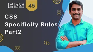 CSS Specificity Rules Part 2 - CSS Tutorial 45