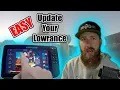 How to update Lowrance Software Update Using WiFi