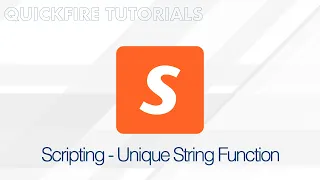 Sportscode Tutorial Unique String Function