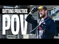 Bryce Eldridge Batting Practice POV San Francisco Giants Spring Training