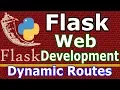Dynamic Routes Python Web Development With Flask